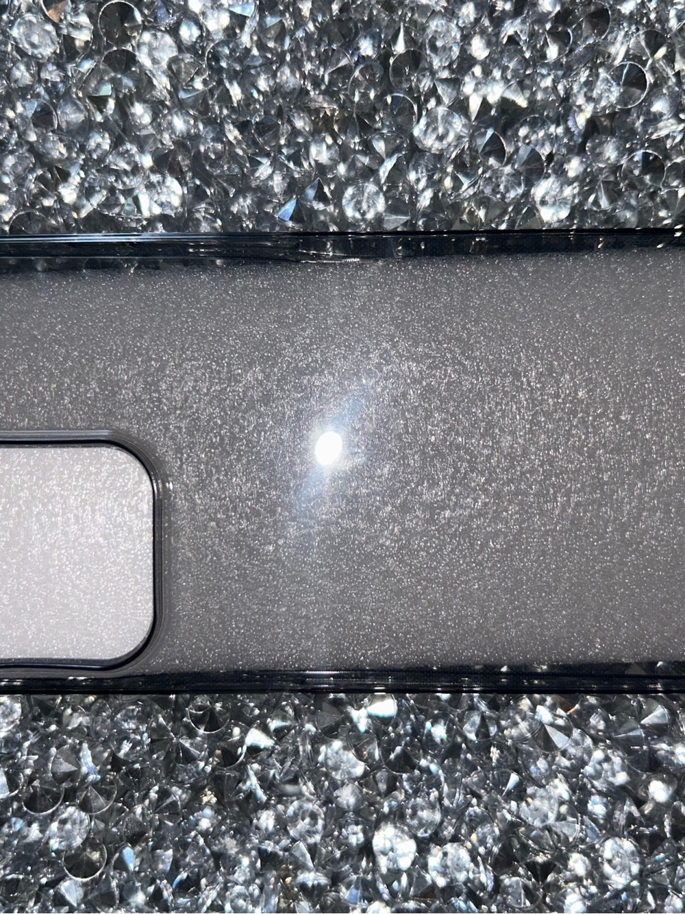 iPhone 15 pro max Phone Case - clear Gray